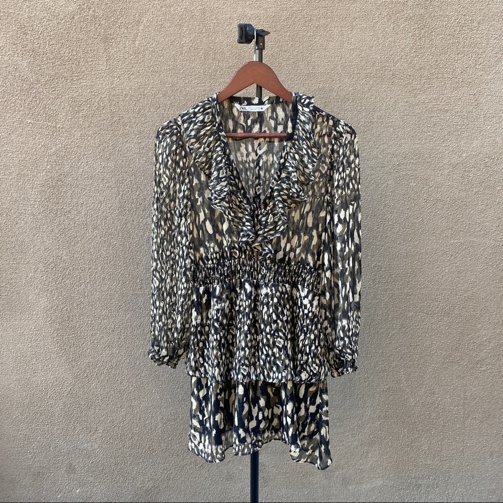 ZARA long sleeve dress